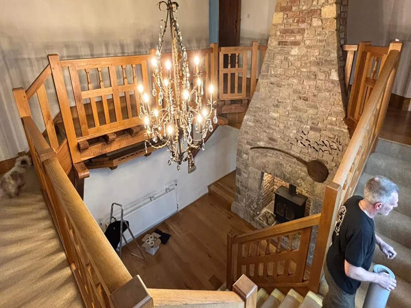 Staircase SandblastingWolverhampton